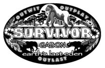 SURVIVOR OUTWIT OUTLAST OUTPLAY GABON EARTH'S LAST EDEN