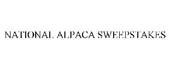 NATIONAL ALPACA SWEEPSTAKES