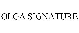 OLGA SIGNATURE