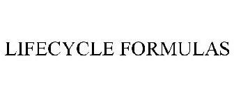 LIFECYCLE FORMULAS