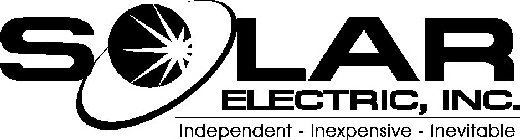 S LAR ELECTRIC, INC. INDEPENDENT - INEXPENSIVE - INEVITABLE