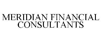 MERIDIAN FINANCIAL CONSULTANTS