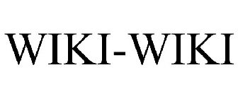 WIKI-WIKI