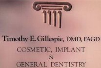 TIMOTHY E. GILLESPIE, DMD, FAGD COSMETIC, IMPLANT & GENERAL DENTISTRY