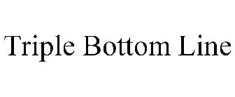 TRIPLE BOTTOM LINE