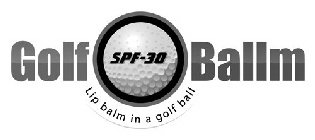 GOLF BALLM LIP BALM IN A GOLF BALL SPF-30