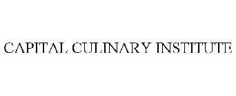 CAPITAL CULINARY INSTITUTE