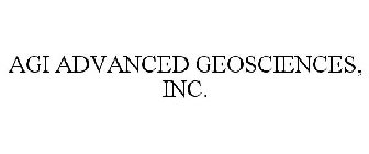 AGI ADVANCED GEOSCIENCES, INC.