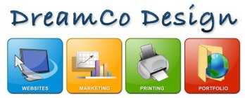 DREAMCO DESIGN WEBSITES MARKETING PRINTING PORTFOLIO