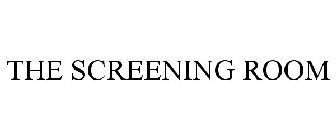 THE SCREENING ROOM