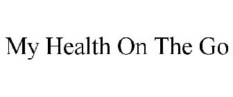 MY HEALTH ON THE GO