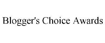 BLOGGER'S CHOICE AWARDS