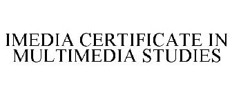 IMEDIA CERTIFICATE IN MULTIMEDIA STUDIES