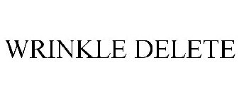 WRINKLE DELETE