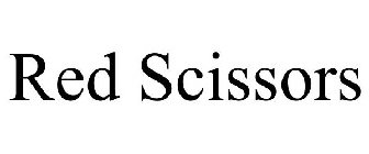 RED SCISSORS