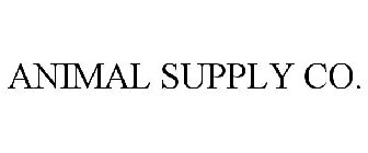 ANIMAL SUPPLY CO.