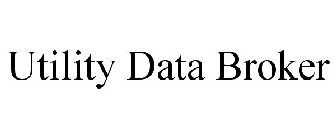 UTILITY DATA BROKER