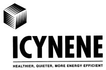 ICYNENE HEALTHIER, QUIETER, MORE ENERGY EFFICIENT