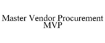 MASTER VENDOR PROCUREMENT MVP