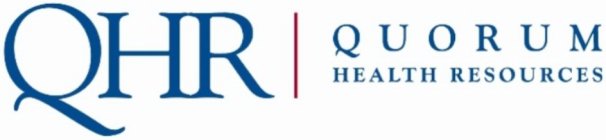 QHR|QUORUM HEALTH RESOURCES