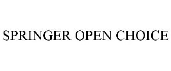 SPRINGER OPEN CHOICE