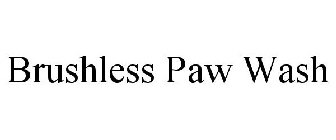 BRUSHLESS PAW WASH