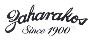 ZAHARAKOS SINCE 1900