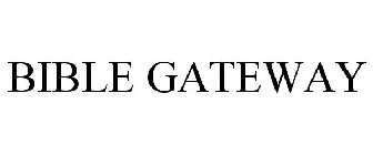 BIBLE GATEWAY