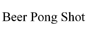 BEER PONG SHOT