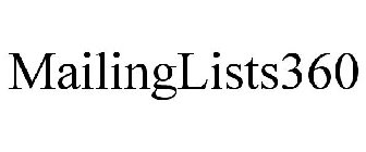 MAILINGLISTS360