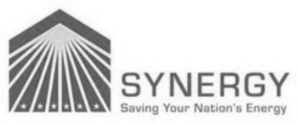 SYNERGY SAVING YOUR NATION'S ENERGY