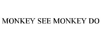 MONKEY SEE MONKEY DO