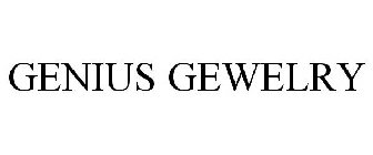 GENIUS GEWELRY