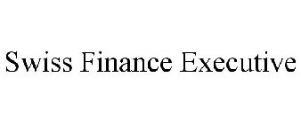 SWISS FINANCE EXECUTIVE