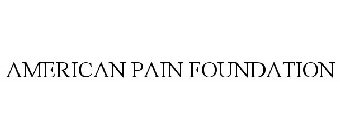 AMERICAN PAIN FOUNDATION