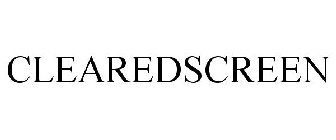 CLEAREDSCREEN