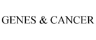 GENES & CANCER
