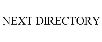 NEXT DIRECTORY