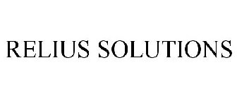 RELIUS SOLUTIONS