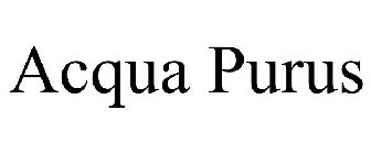 ACQUA PURUS