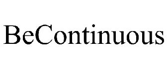 BECONTINUOUS