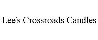 LEE'S CROSSROADS CANDLES