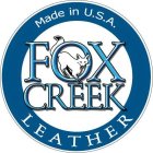 MADE IN U.S.A. FOX CREEK LEATHER