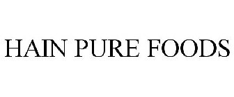 HAIN PURE FOODS