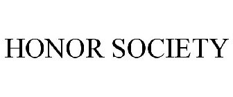 HONOR SOCIETY