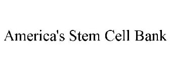 AMERICA'S STEM CELL BANK