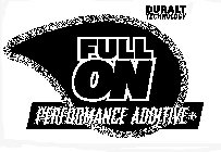 FULL ON PERFORMANCE ADDITIVE+ DURALT TECHNOLOGY