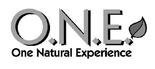 O.N.E. ONE NATURAL EXPERIENCE