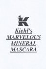 K KIEHL'S MARVELOUS MINERAL MASCARA