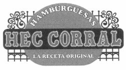 HAMBURGUESAS HEC CORRAL LA RECETA ORIGINAL